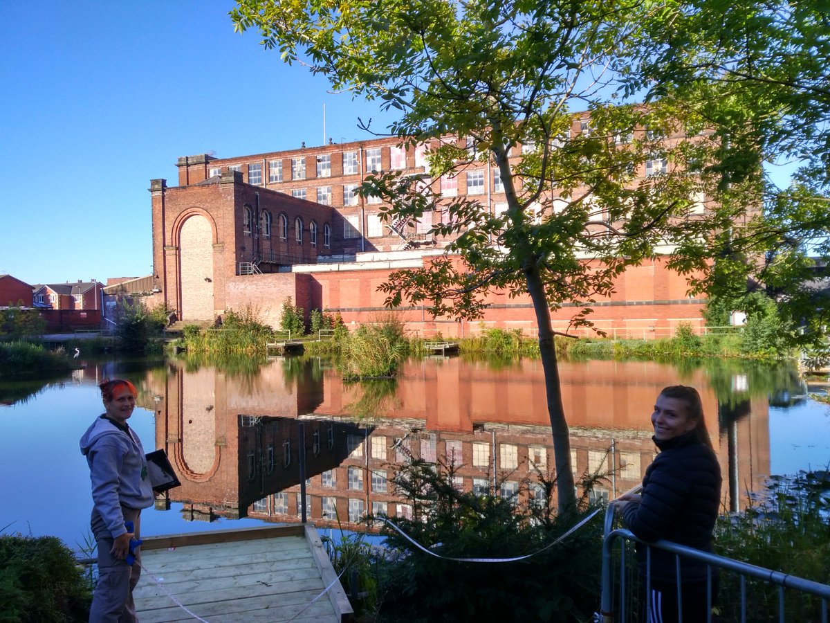CityofTreesMcr's tweet photo. #Today we enjoyed surveying 2 #Ash #Trees at this pretty #waterside #commercial #Heywood plot in the #sunshine
#AllOurTrees #FridayMotivation
With Thanks to #MutualMills & #HeywoodandDistrictAnglingSociety
@RochdaleCouncil @RochdaleOnline @RochdaleTown @RochdaleNews @greatermcr https://t.co/InQP4BDI7L