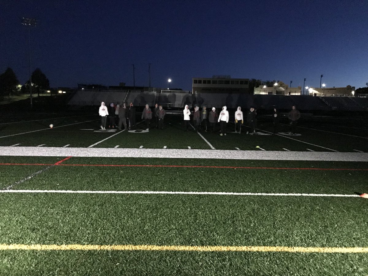One of my favorite traditions is the 6 am practice on homecoming Friday so the girls can enjoy the homecoming festivities tonight. #staysafeshakopee #makegoodchoices #sabernation
