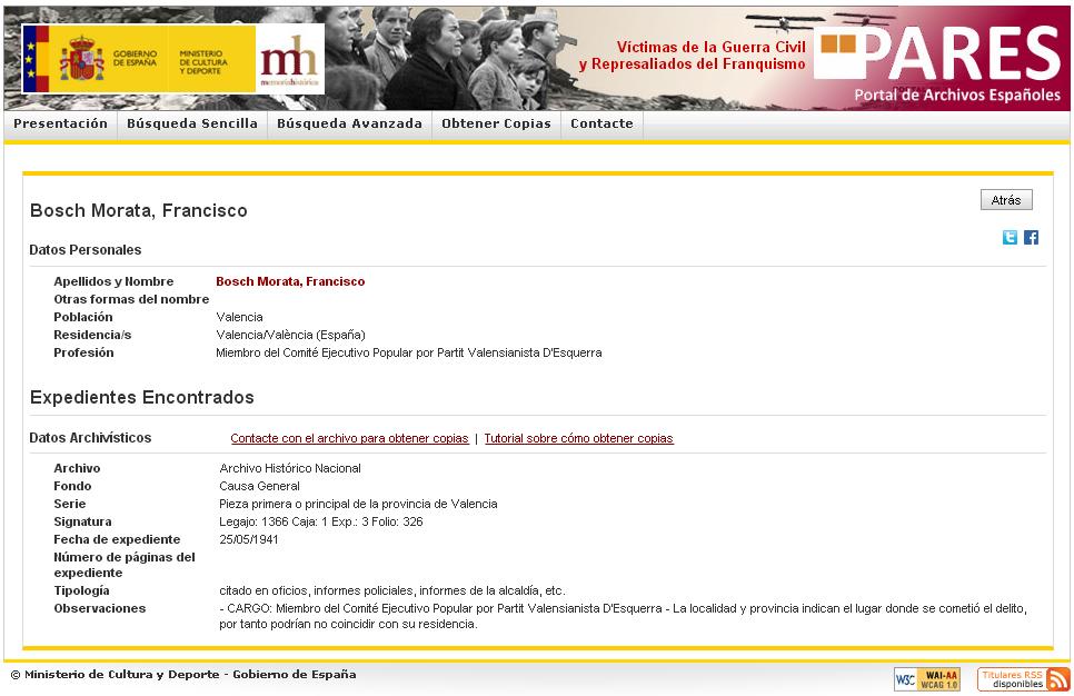 La Justícia Espanyola encara em considera un "#delinqüent". Si més no, és el que es dedueix de la lectura del "Portal de Archivos Españoles", on s'afirma que "la localidad y provincia indican el lugar donde se cometió el #delito".

A què espereu a canviar això??