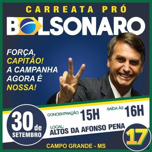 CARLOSNEVESSS's tweet photo. Eu estarei lá !
#campograndems #campogrande #pslms https://t.co/XOhvnpi2Rd