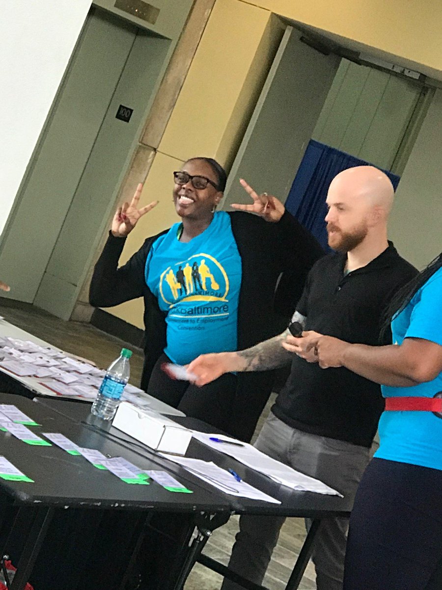 Family_League's tweet photo. The family that serves together stays together! We were honored to volunteer at #WorkBaltimore this week. TY @MayorPugh50 for the opportunity! https://t.co/P2O35qvVzF