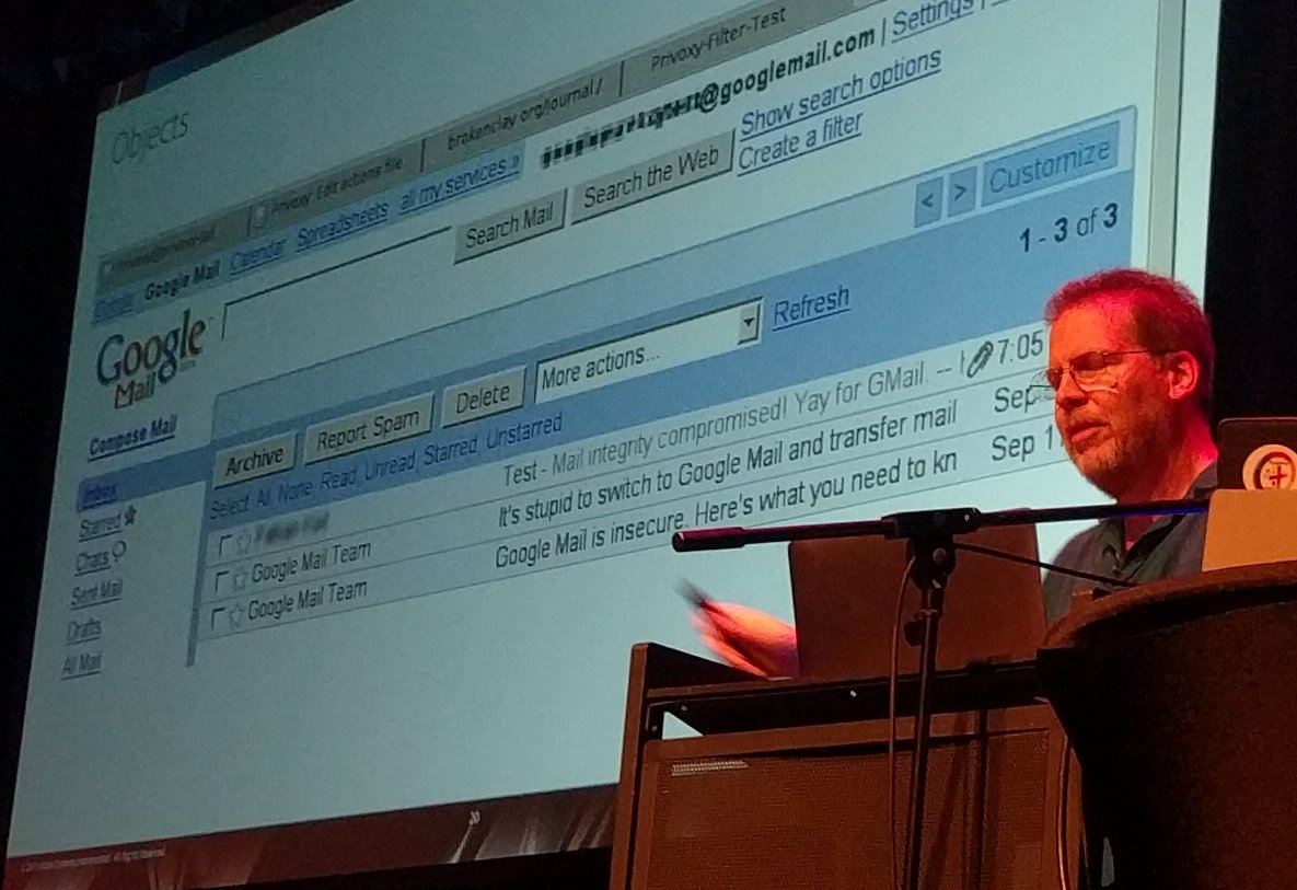 olafurw's tweet photo. Paraphrased. "How do you create a new email? There is no new here. There is no button. There is a link, links take you places. Creation is not a place." @SeanParent #CppCon #cppcon2018 https://t.co/iwTWokXqBv