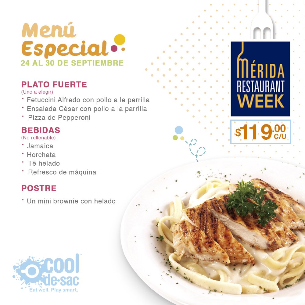 VisitMeridaMx's tweet photo. Últimos días del #MeridaRestaurantWeek ¡Ven a probar nuevos sabores! Mira todos los menús en este enlace: https://t.co/PDKsDuFd2z
#conocemasrestaurantes 😋 https://t.co/8DE2isj9gO