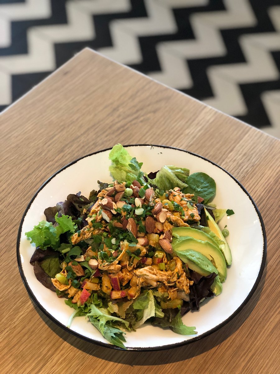 NOON Equation: Chicken and Avocado Salad + new Tomato Vinaigrette + your vow to live up tomato season until the very last second = An excellent reason to order your already-favorite salad at NOON.  This classic is new and improved.  Are you ready to #swoonfornoon ?