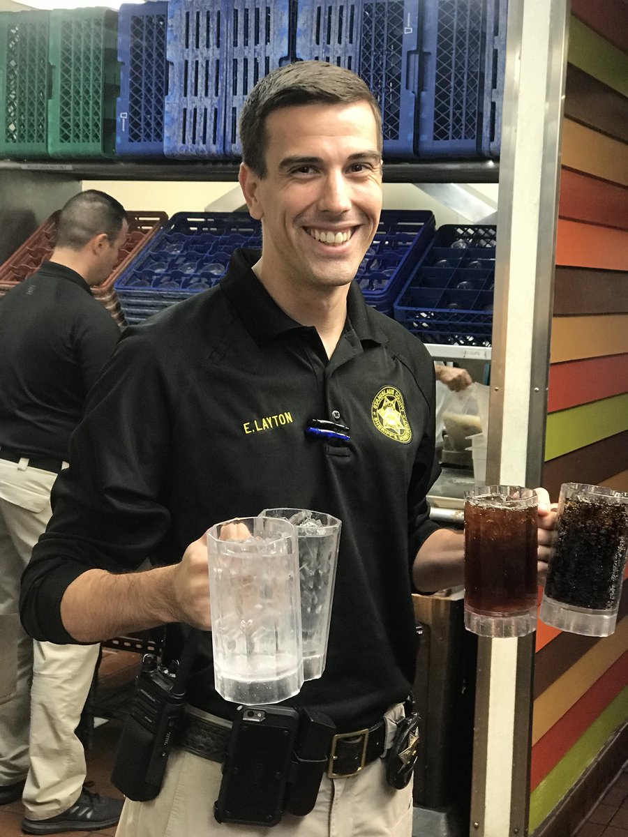 HHoux's tweet photo. So thankful to the Stanislaus Sheriff’s Department for their passion in helping St. Jude Children’s Research Hospital.  #tipacop @Chilis @StJude https://t.co/4A1pOQH556