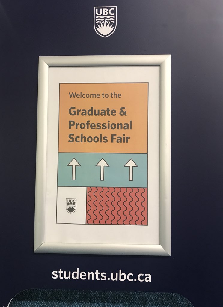 Excited to meet everyone at the <a href="/UBC/">University of British Columbia</a> Graduate and Professional School Fair today. Stop by booth #24 from 11am-4pm to meet <a href="/usdsoles/">USDSOLES</a>
