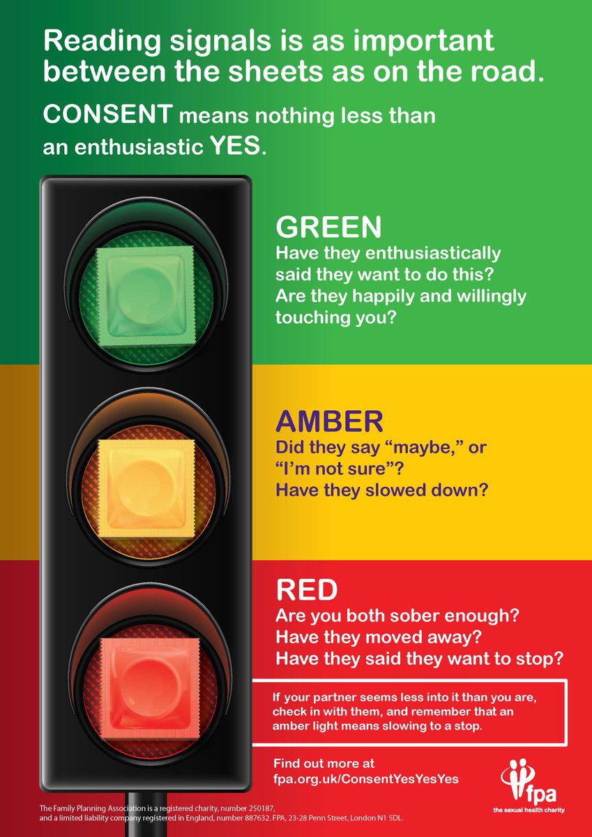 Consent is important and needs to be talked about.

#SexualHealthWeek