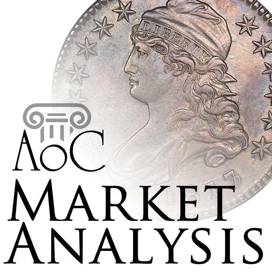 pricethatcoin's tweet image. RT @hmamcw:
AoC Market Analysis: The Effect on Registries on Capped Bust Half Dollars
- Read here:
howmucharemycoinsworth.com/numismatic-mar…
- The Academy of Coins© on the Coin Market

#cappedbust #coinscollection #coinscollector #silver #coins #academyofcoins #marketanalysis