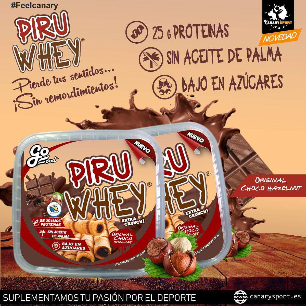 🆕¡ATENCIÓN!🆕
Llegaron😲 los irresistibles Piru WheyⓇ🤤 barquillos crujientes rellenos de🍫 choco-hazelnut saborea la mezcla crunch and cream😋 en tu paladar.
✅Enriquecidos en Proteínas
✅Sin Aceite de Palma
✅Bajo en azúcares
