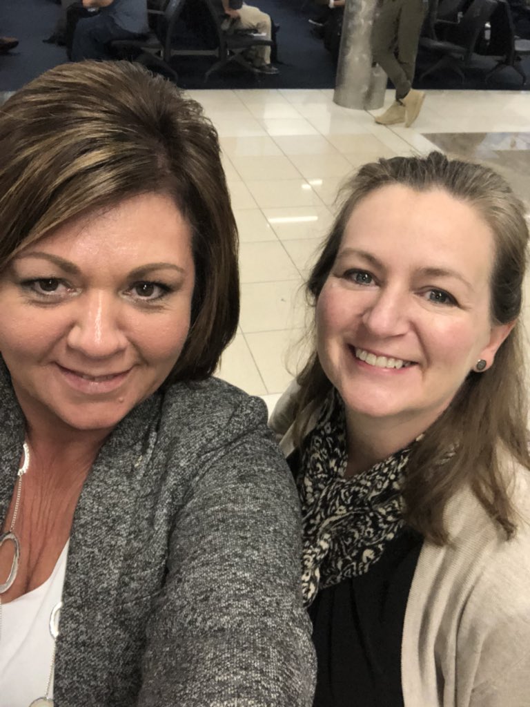 MichelleE_FRMC's tweet photo. Great time at LDI. Lana and I are getting ready to board our final flight home. Safe travels to the rest of our FRMC team and Divison team members. It was great to see everyone. #CapLDI5 https://t.co/G8Uqy8PIWT