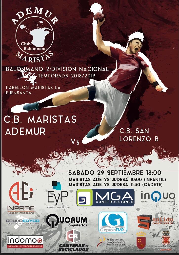 Balonmano Maristas Ademur tweet media