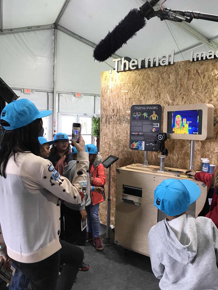 ChevronSTEMZone's tweet photo. We had SO much fun hanging out with @nessyhill & @MontParkSchool at #PUREChamp today! You’re the real #STEMMVP, @nessyhill! https://t.co/97K9mkrDKl
