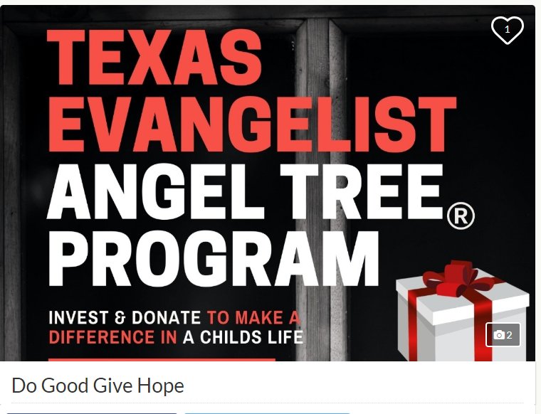 codegirlfiverr's tweet image. Please #Donate and share to support this campaign. Click the link below to support Do Good Give Hope organized by Rick Vasquez
gofundme.com/sponsor-childr…    #RT