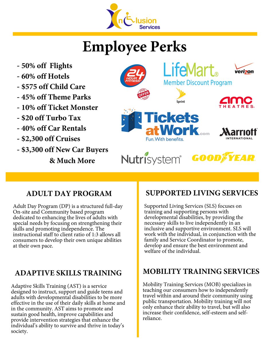 <a href="/InClusionServ/">InClusion Services</a>  is Now Hiring!!!!!!!!! Accepting Applicants, Send Resumes!!!!!!!😀👍