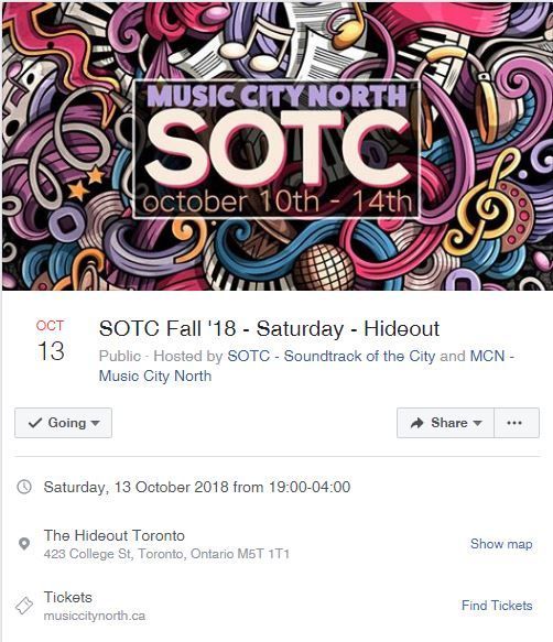 rosecoraperry's tweet photo. Set time CONFIRMED. #TheTruthUntold will be rocking our LAST gig of 2018 on Sat Oct 13th at 9:00 pm for #SOTC #SoundtrackoftheCity @hideouttoronto #Toronto #GTA pals TIX are NOW available https://t.co/5wxvVS0IJD 

#TorontoLiveMusic #TorontoMusic #TorontoMusicScene #TOMusic https://t.co/rS4eyZlrC4