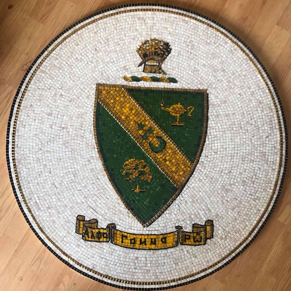 LATICRETE's tweet photo. Angie from Unique Mosaics killed this mosaic project! This mosaic glass inlay made ready-to-install set with #laticrete 254 Platinum #thinset on HYDRO BAN® Board, grouted and sealed.
#laticreteproducts #254platinum #hydrobanboard #hydroban #wallboard #constructionpanel #mosaic https://t.co/mSLuL7Cd2d