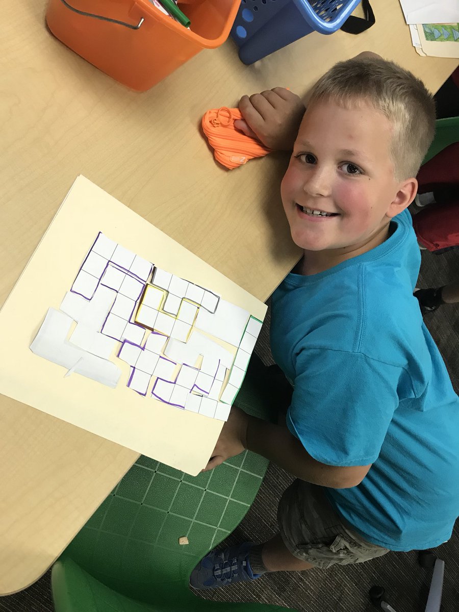 JenisonACT's tweet photo. Amazing 4th graders are doing an awesome job learning about pentominoes and angles for our 4th grade unit! https://t.co/tqJ43Y9ECy