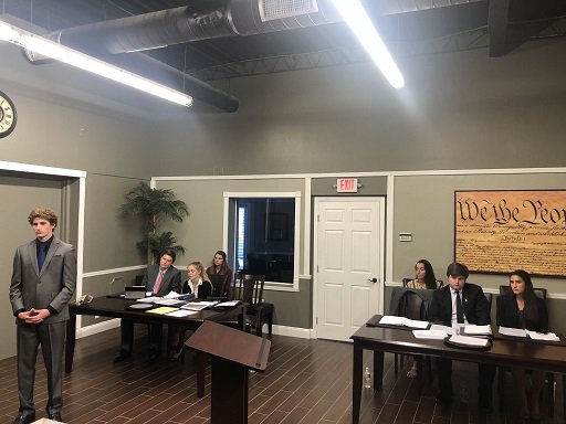 TCHSCeltics's tweet photo. Blessings to our Trinity Catholic High School Mock Trial Team competing in the Sunshine State Showdown in Tallahassee this weekend! @TCMockTrial FSU Mock Trial https://t.co/IzhcetHRnX