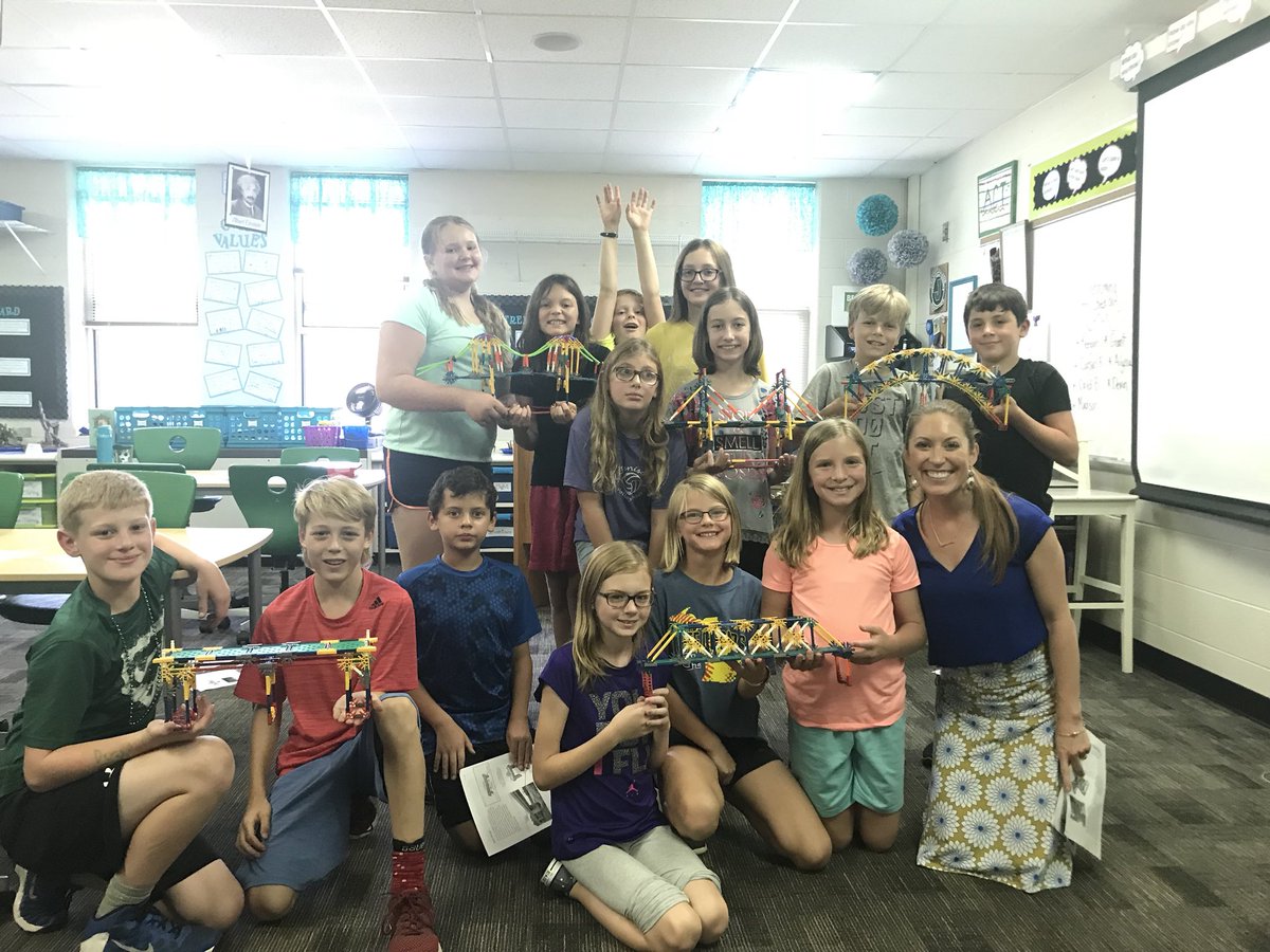 JenisonACT's tweet photo. 5th graders love all of the hands-on learning in our engineering/architecture unit! Toothpick Bridge Problem, here we come! https://t.co/43LD6IKZ7D