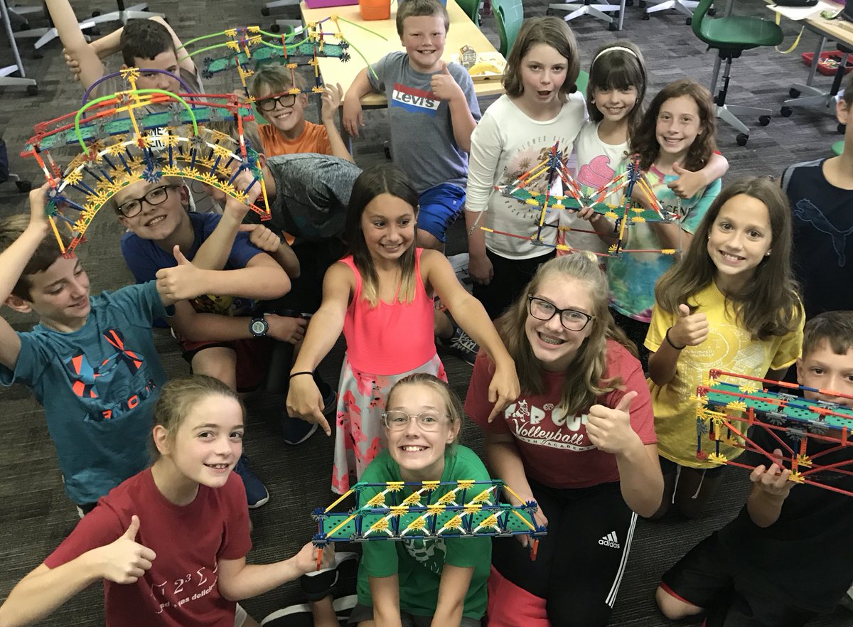 JenisonACT's tweet photo. 5th graders love all of the hands-on learning in our engineering/architecture unit! Toothpick Bridge Problem, here we come! https://t.co/43LD6IKZ7D