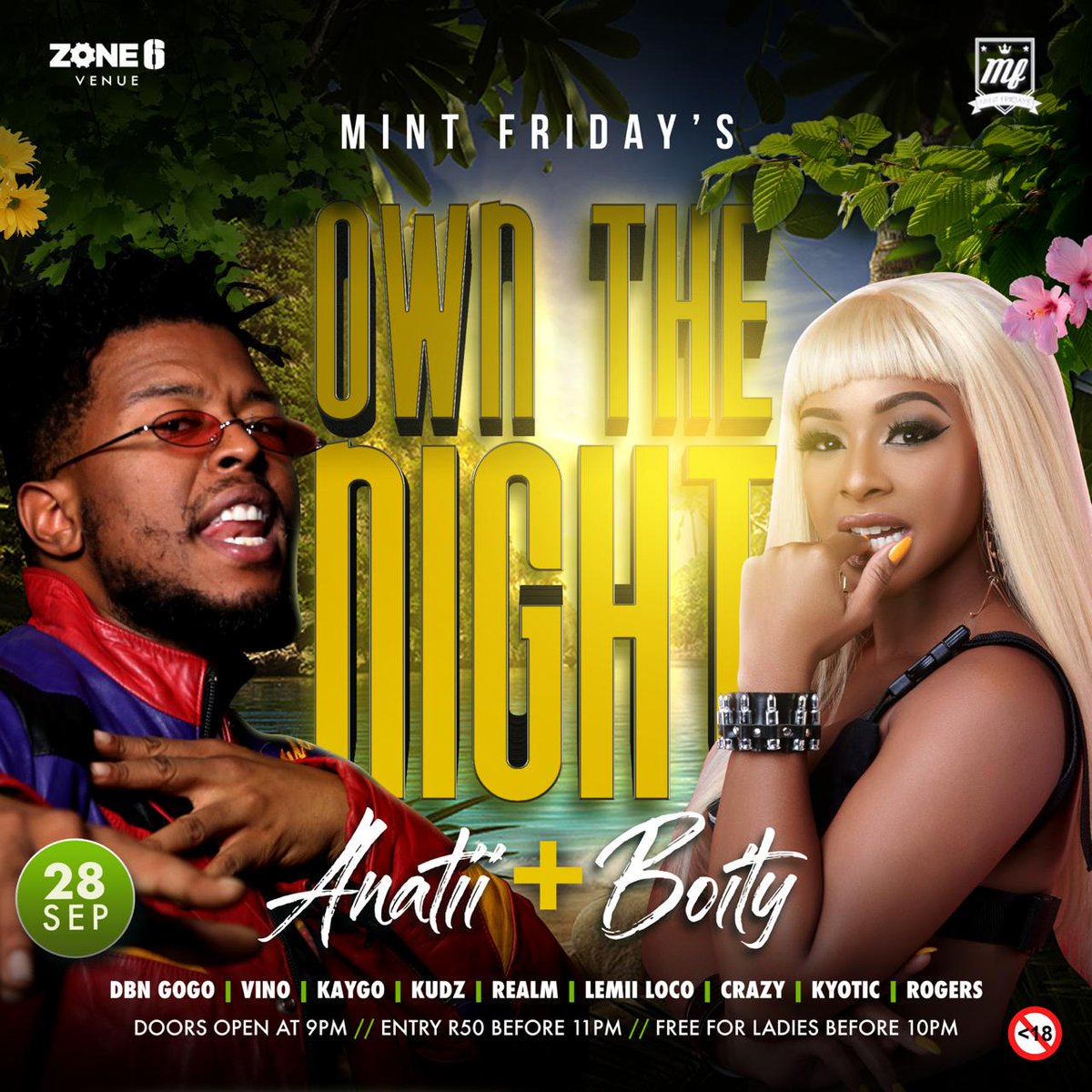 BoityK__'s tweet photo. Doors are open now 🔥🔥🔥 asambeni 🍾🍾

#MintOwnTheNight 
@MintFridays_ https://t.co/RokOHAxOUS