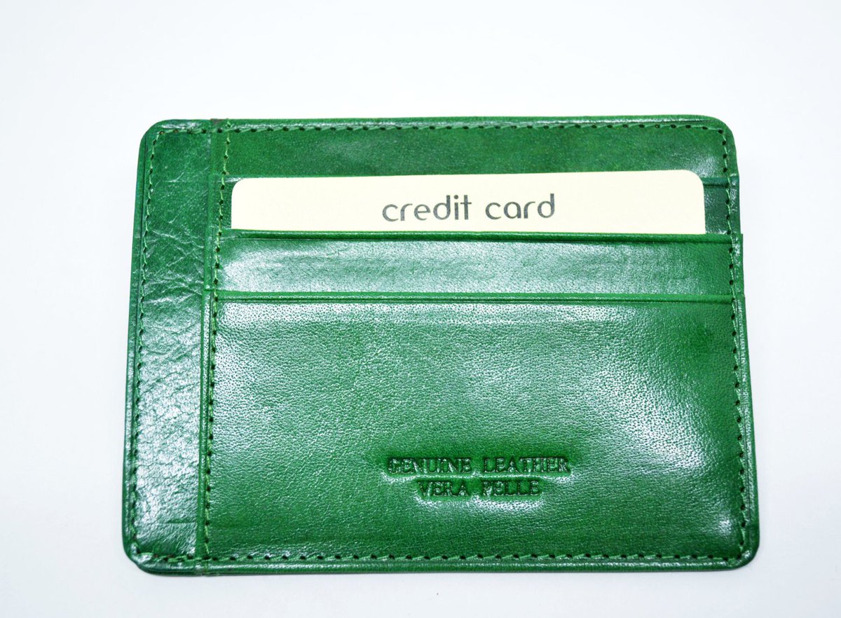 EdoCollection1's tweet image. Unisex Leather Card Holder-Green 
$26.00
➤ goo.gl/ecbJhs
via @outfy
