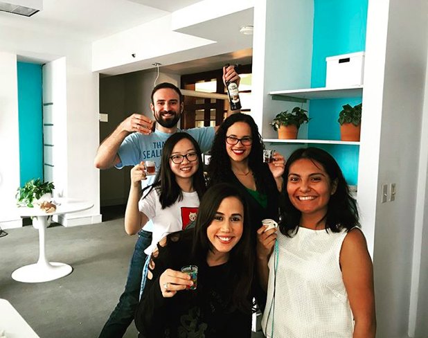 EveryMundo's tweet photo. What makes #EveryMundo special is that we don't just work together; from yoga and meditation breaks, to ping pong tournaments and happy hours we are truly a team who enjoys each others' company. https://t.co/9QQUQ3DmXy