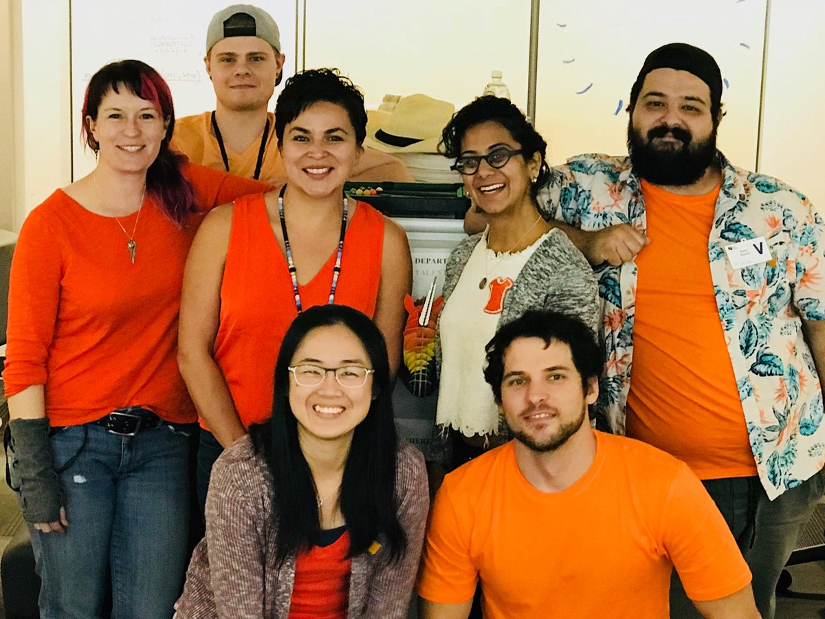 valremix's tweet photo. The Talent Cloud team proudly wears orange for #OrangeShirtDay (Sept 30) #EveryChildMatters ⁦@GC_Talent⁩ https://t.co/EPgktrVJiw