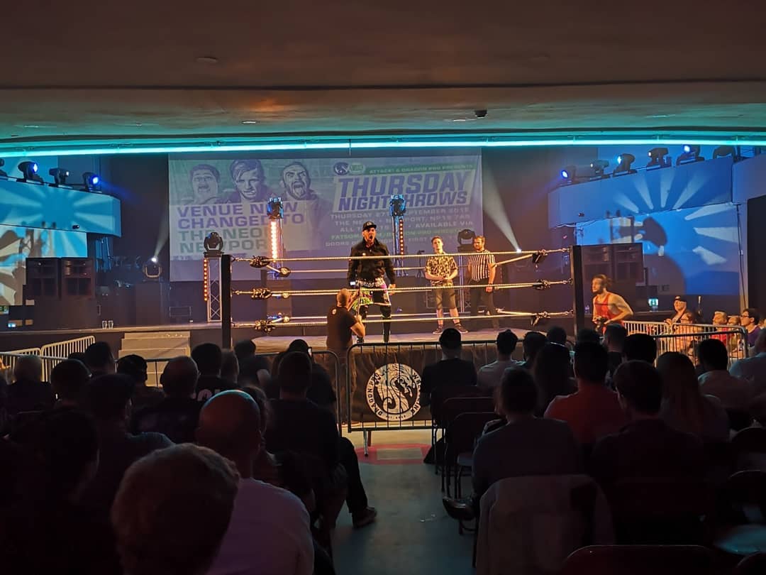 UKDragonPro's tweet photo. A huge thanks to everyone who joined us last night at The @NewportNeon as @ATTACKWrestling X @UKDragonPro presents #ThursdayNightThrows. From New debuts to the massive 8 man main event. Check out the full results on the link below! 

https://t.co/LSk1ZuUxJO https://t.co/fkVCcBWIcW