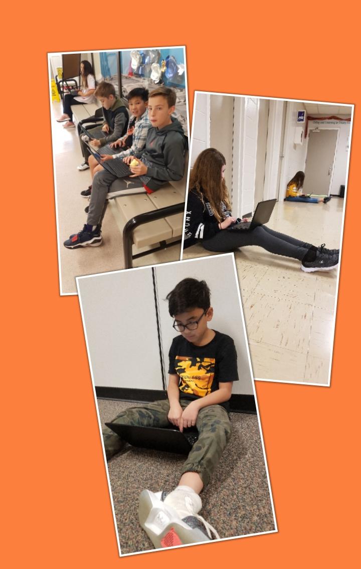 owenspp's tweet photo. Students working on our #OrangeShirtDay @Flipgrid response to #readernation #onebooktoconnectus.  #EveryChildMatters @joarcsd @RCSD_No81 #RCSDConnect https://t.co/WvJeM5SmDs