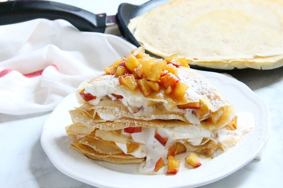 bittersidesweet's tweet photo. Apple Pie Crepes #AppleWeek https://t.co/D5cyc0foED #appleweek #sponsored @swissdiamond https://t.co/w7S28VY1s5