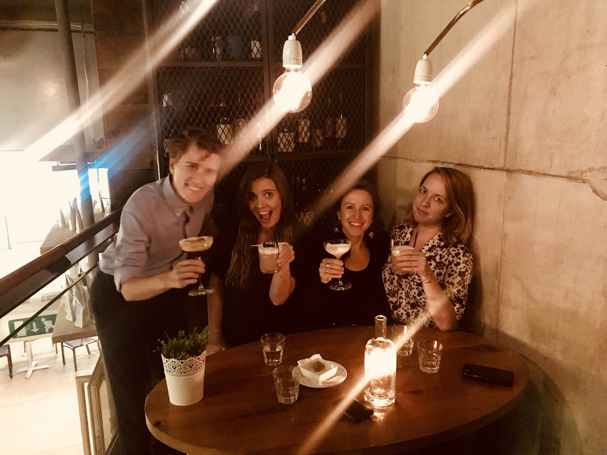 Celebrating <a href="/BBCWomansHour/">BBC Woman's Hour</a> #WHPowerList with some of the brilliant women in my team - future Power listers for sure including <a href="/JessPartridge/">Jess Partridge</a> who’s managing <a href="/KeychangeEU/">Keychange</a> &amp;  <a href="/MaxieGravy/">Maxie Gedge</a> <a href="/ElizabethSills/">Elizabeth Sills</a> from <a href="/PRSFoundation/">PRS Foundation</a> 🥂🎉