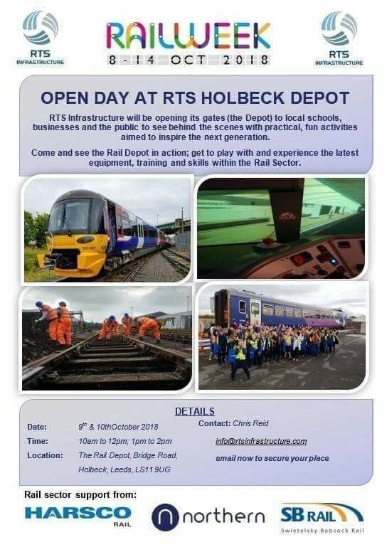 geoplanLBU's tweet photo. Holbeck Depot is having open days on Tuesday and Wednesday. Anyone interested should email the address on this advert and come along. https://t.co/QbZ1jlcCwv