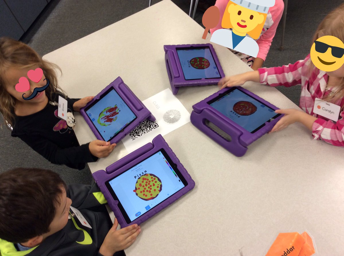 MrSauve_Waverly's tweet photo. Cooking up some 'Za as Ss get to know the @Seesaw app #whatdoeslearninglooklike https://t.co/Teb7APuD46