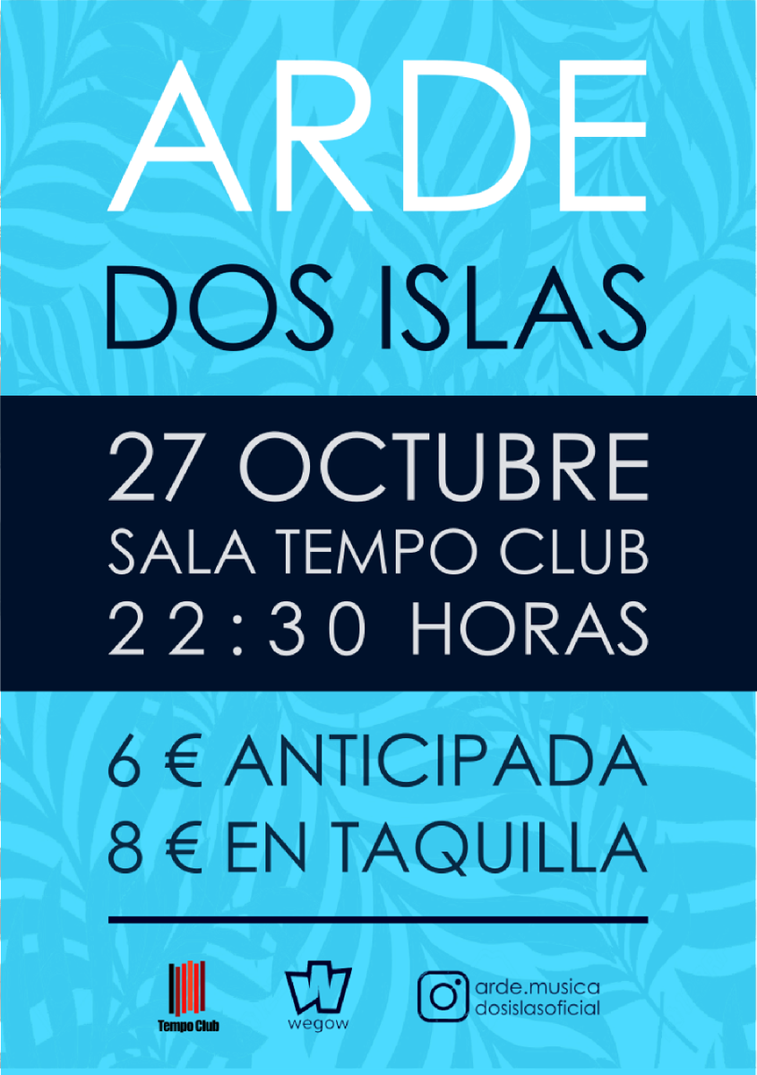 jero22ind's tweet photo. #Evento. @arde_musica + @dosislasoficial  en @tempoclub el 27/10 #Madrid les espera https://t.co/mx1zOmxdFQ https://t.co/uSDpaBRXfo