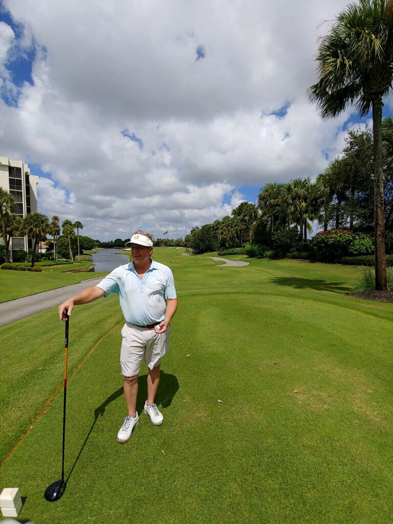WGSawyer's tweet photo. ⁦@BocaWestCC⁩ playing FAZIO Course #Boca thanks Dr. Chuck Laser #Wildcatter https://t.co/jSHnXW5dSy