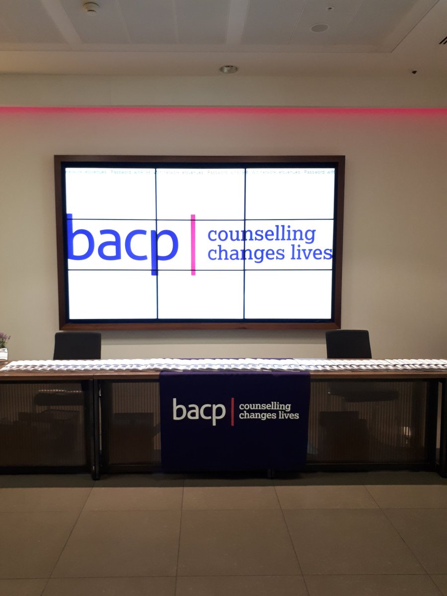 BACP's tweet photo. #ppConf2018 set up. We are looking to welcoming you all to the conference tomorrow. https://t.co/493LPUqYsq