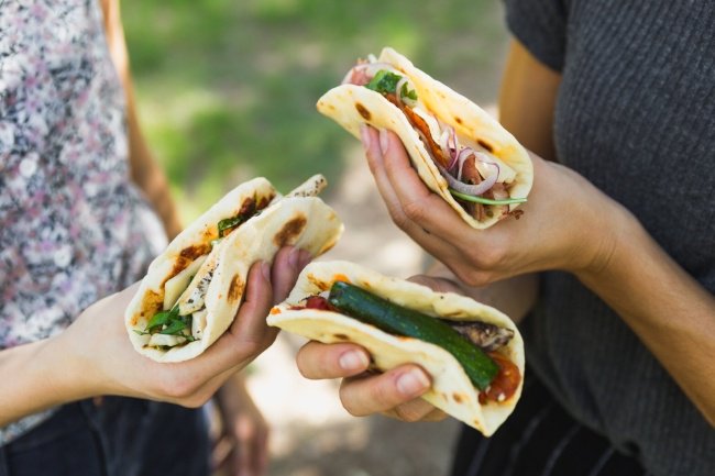 QCOliveMill's tweet photo. Ever had Italian Street Tacos? Well you're in luck because that's what we'll be serving out of the Olive Mill Food Truck for Garlic Fest this weekend! #garlicfest18 #gotgarlic https://t.co/GP4xZXfsZY