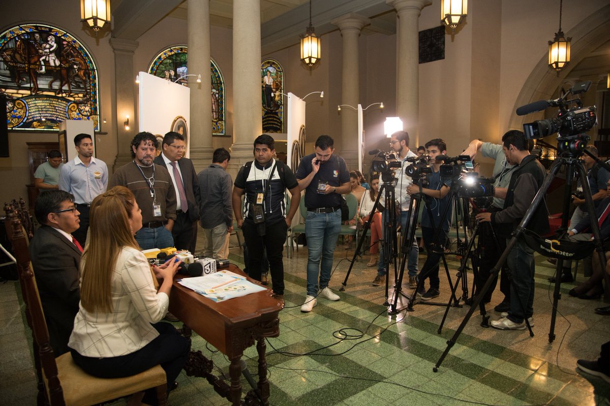 embajadaporpaz's tweet photo. #NoticiasEMAP│ Fue presentada en rueda de prensa la Cumbre de Integración por la Paz #CUMIPAZ 2018, que se llevará a cabo en #Guatemala del 1ero al 6 de octubre. https://t.co/oGSf7t68S7