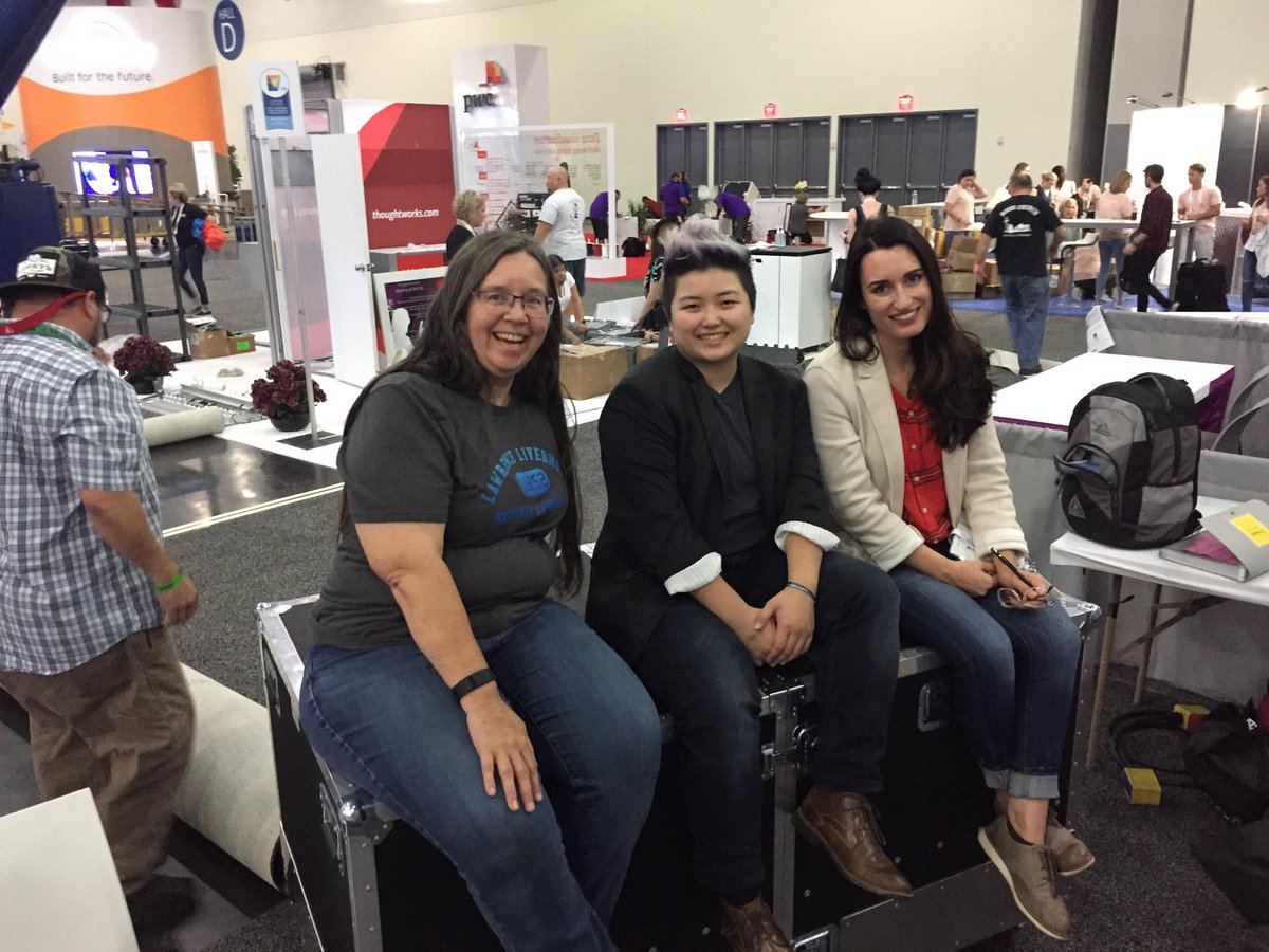 Livermore_Comp's tweet photo. Closing the booth after an exciting and energizing conference! #GHC #LLNLatGHC #Livermore_Lab #GHC18 #HPC https://t.co/FE7H2u9TB3