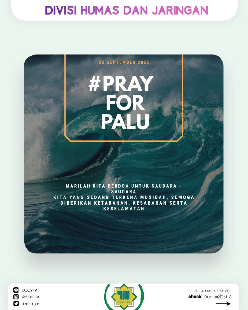 "......Hal ini tidak didapatkan kecuali pada diri seorang mukmin. Apabila mendapatkan kesenangan, dia bersyukur, maka yg demikian itu merupakan kebaikan baginya. Sebaliknya apabila tertimpa kesusahan, dia pun bersabar, maka yg demikian itu merupakan kebaikan baginya.”(HR.Muslim)