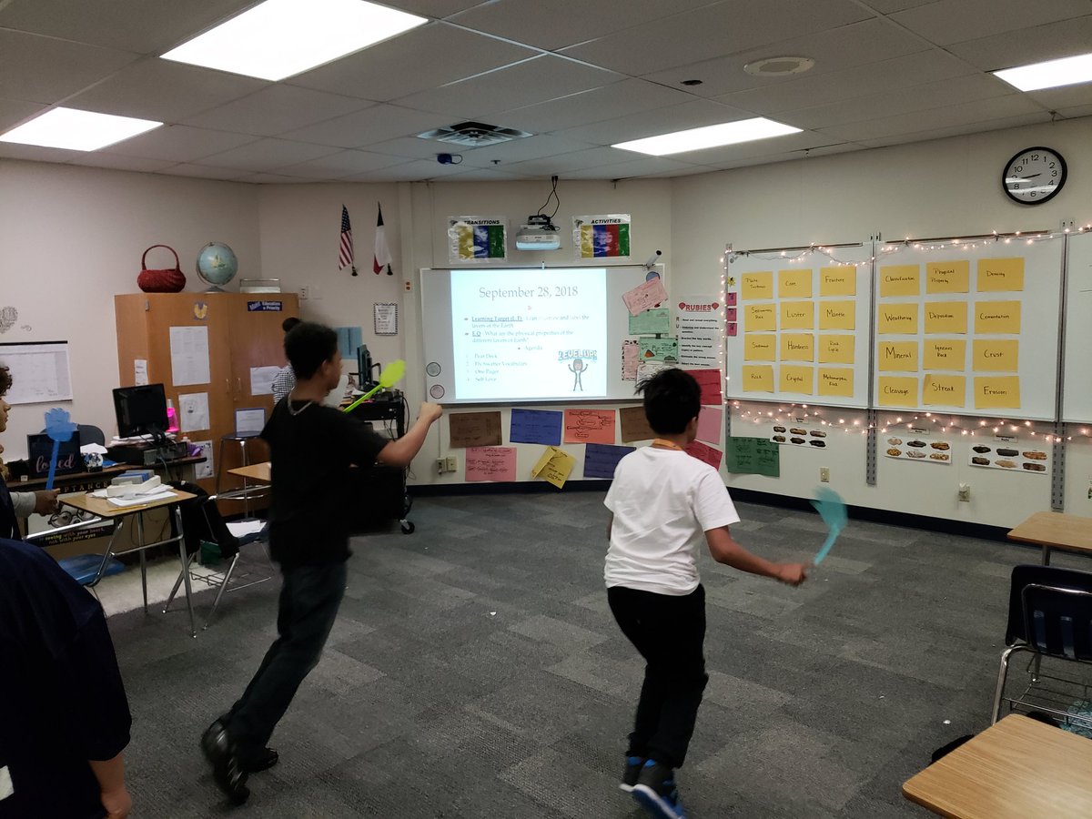 busdrivingmommy's tweet image. Fly swatter vocabulary with ms. Harris! #talonterritory