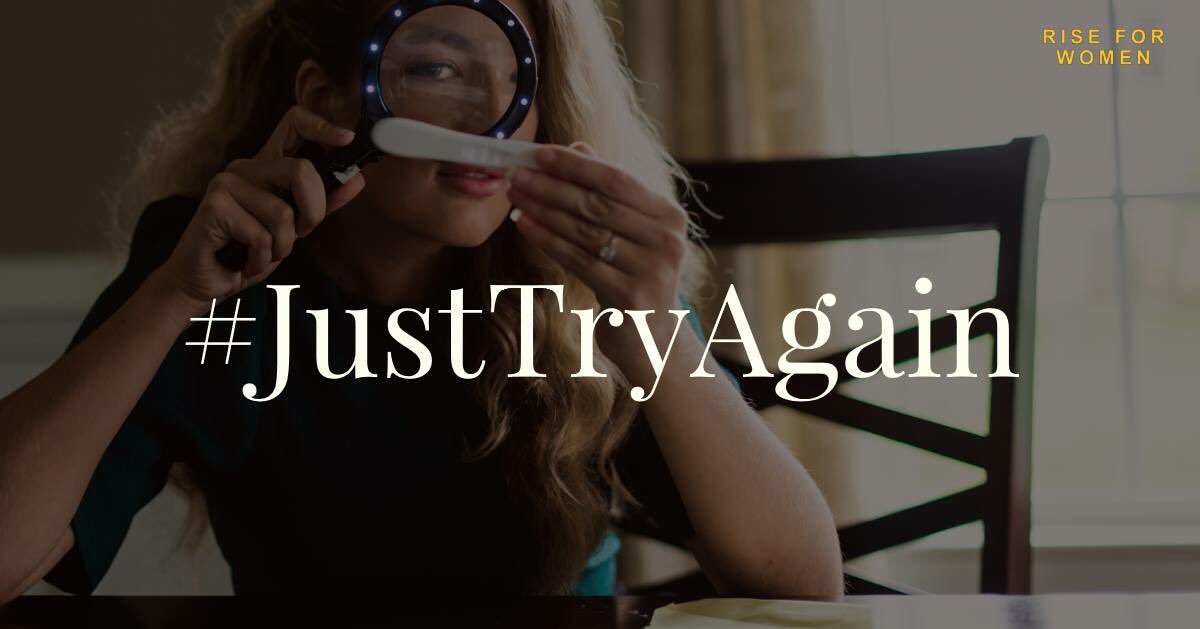 riseforwomennj's tweet photo. Who else agrees?
“You can #justtryagain “ - People
.
.
.
#pregnancy #ttc #baby #friday https://t.co/UZ7O2QuCaq