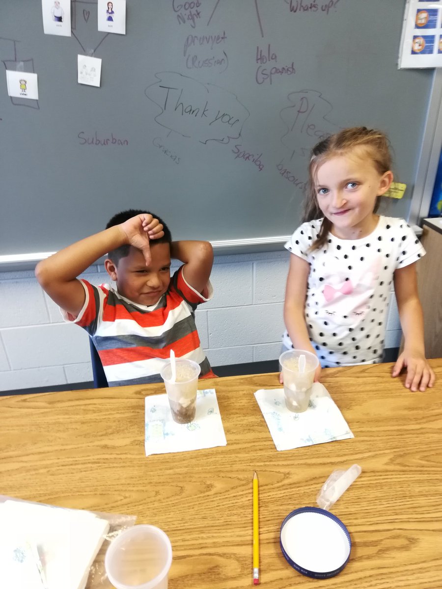 msyolandarice's tweet photo. We watched a video that had root beer floats in them so we made some as a reward for a good week today. They liked the ice cream, but not the root beer! https://t.co/ywIq96tx7j
