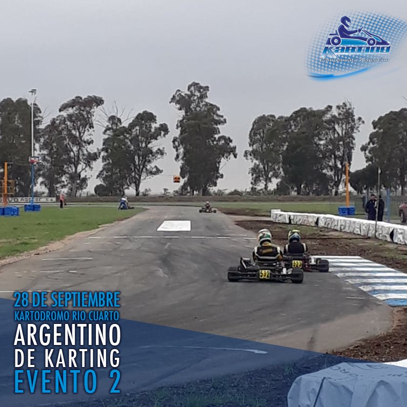 argentinodekart's tweet photo. Te mostramos algunas imágenes del día de hoy en el Kartodromo de Rio Cuarto. #argentinodekart https://t.co/oX0tibVpn3