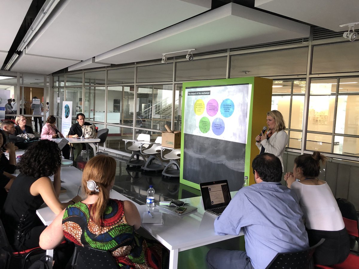 tmhackett's tweet photo. Great to be @lasinorg at @UdeA with @lpulford  @si_exchange exploring #socialinnovation and #Socialimpact https://t.co/XxTx6w4unb