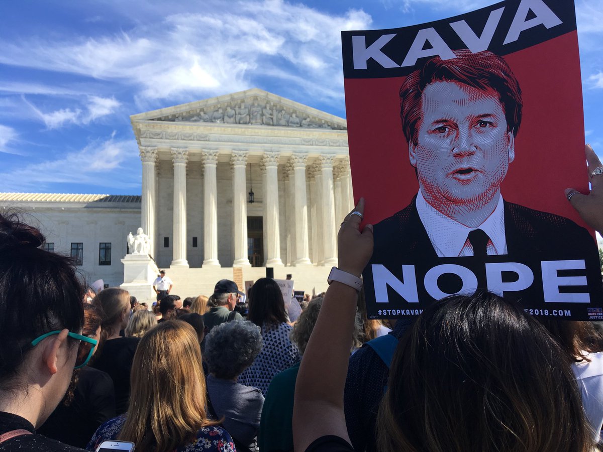 carrollcaitlin's tweet photo. I mean, nope is a pretty obvious answer. #StopKavanaugh #BelieveSurviors https://t.co/NYQgCTQ5nN