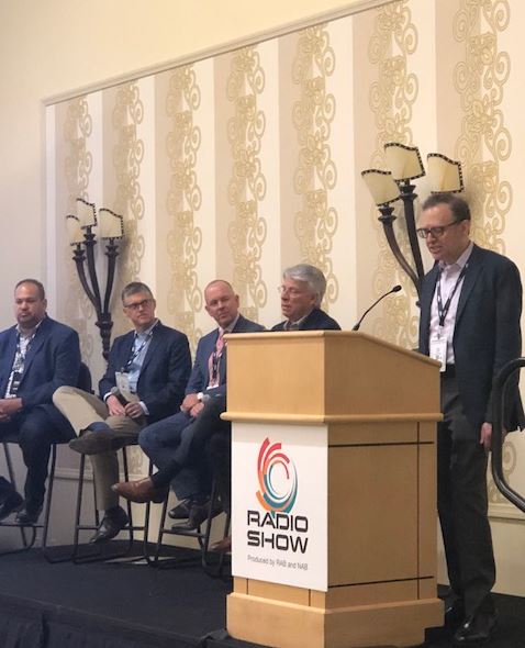megatrax's tweet photo. We'd like to thank our amazing panelists and moderator for a dynamic session about content at the Radio Show yesterday!

#megatraxapproved #musicsnobs #NABRadio2018 #radio https://t.co/l7u7MIggtF