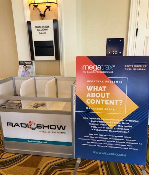megatrax's tweet photo. We'd like to thank our amazing panelists and moderator for a dynamic session about content at the Radio Show yesterday!

#megatraxapproved #musicsnobs #NABRadio2018 #radio https://t.co/l7u7MIggtF