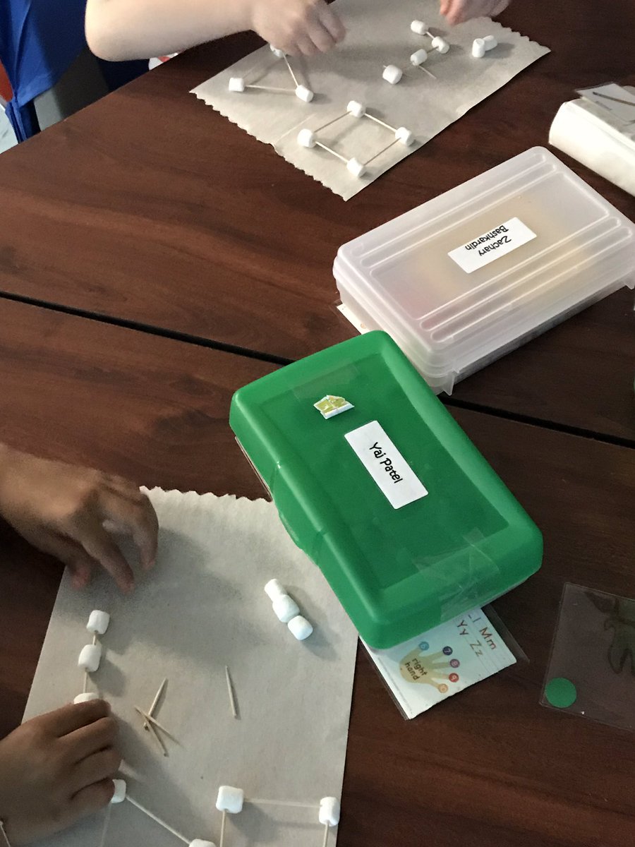 216princess216's tweet photo. Ending our 2D shape unit with a little Friday fun!! Building shapes with toothpicks and marshmallows!! #wcerangers #katyisd #katyisd100 #bethelegacy #kinder20182019 @WCERangers @loriamaurer https://t.co/DSNleU4au5